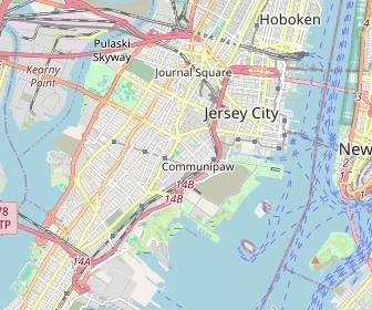 Area schools map